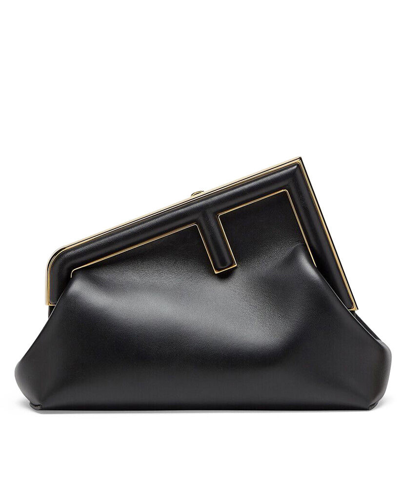 Fendi First Small Handbag 8BP129 Black